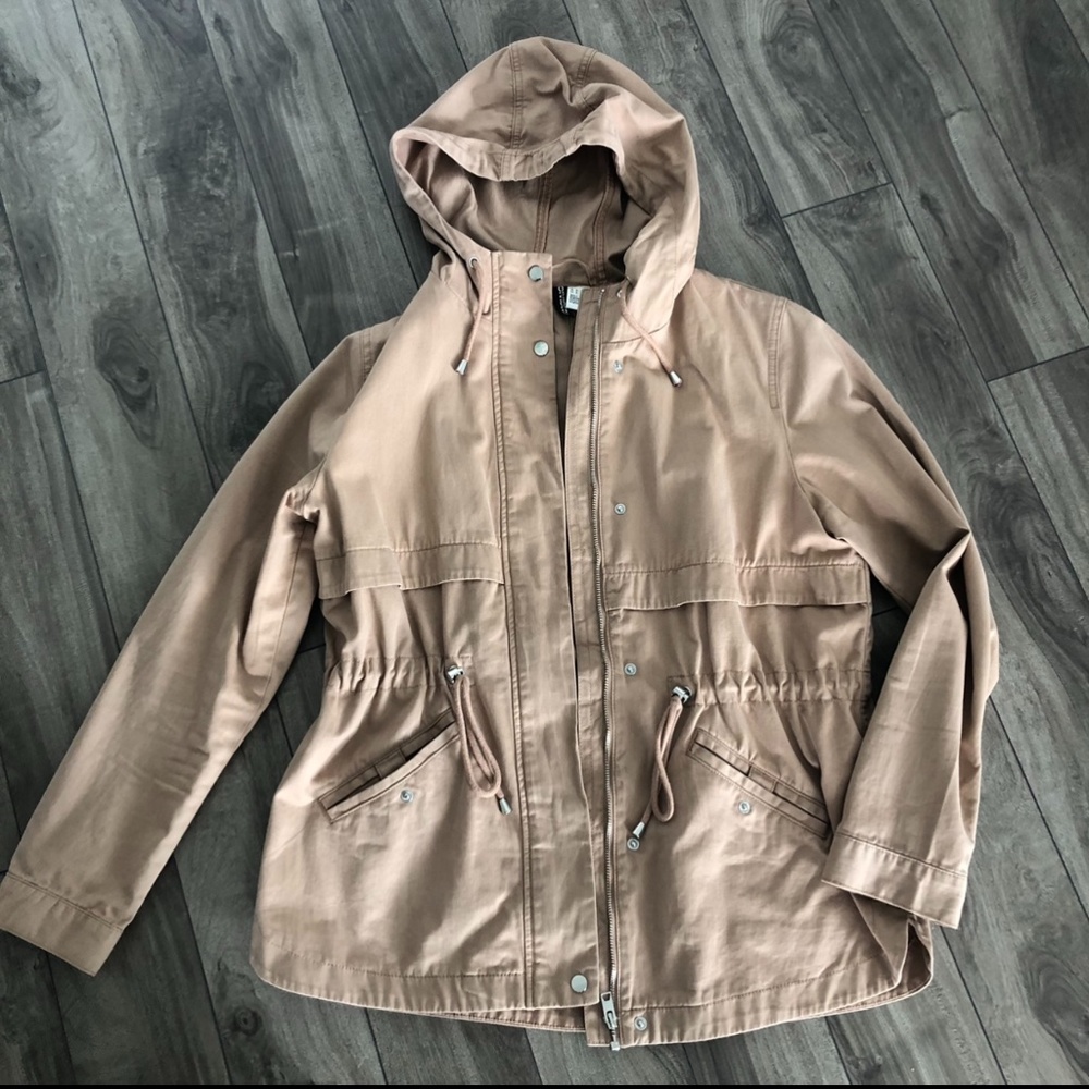 H&M Blush Utility Jacket - Picture 2 of 7